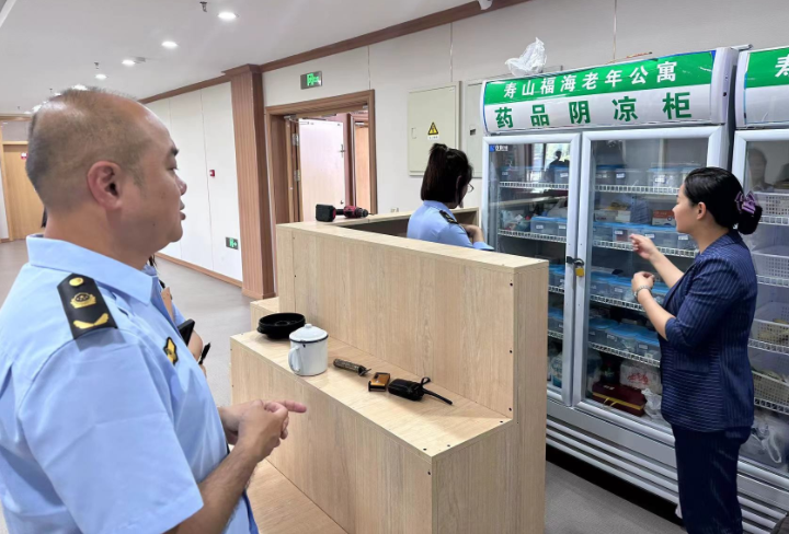 B体育：吉林省敦化市市场监管局开展养老机构药品安全排查行动(图1)