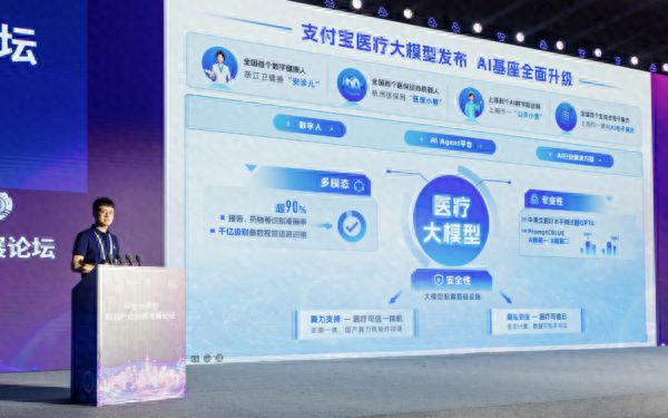支付宝发布多模态医疗大模型支持千亿级视觉识别(图1)