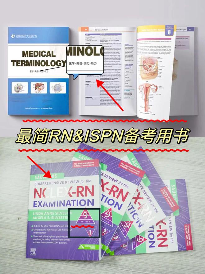B体育：是谁还不知道考国际护士证的教材是哪本？(图2)