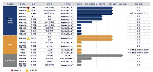 B体育：瑞博生物港交所递表六款自研siRNA药物处于临床试验阶段(图1)