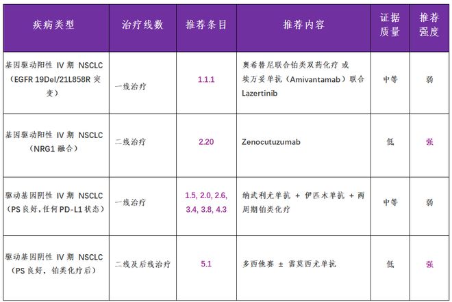 B体育：IV期NSCLC指南更新！只有这四个「方案」纳入推荐(图5)